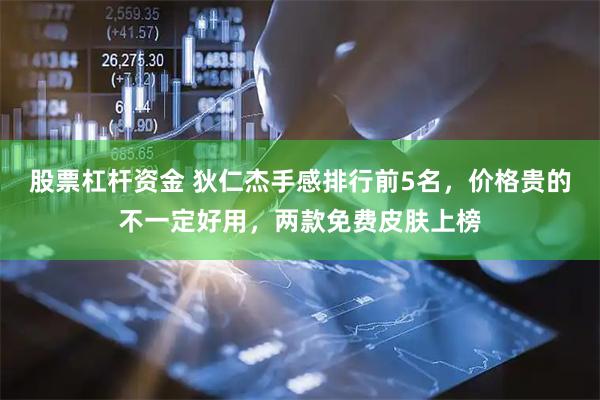 股票杠杆资金 狄仁杰手感排行前5名，价格贵的不一定好用，两款免费皮肤上榜